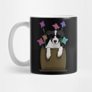 Cool dog in a pot Mug